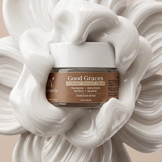 GOOD GRACES - OVERNIGHT RADIANCE CREAM | Oil Balancing | Bright, Even Toned Skin